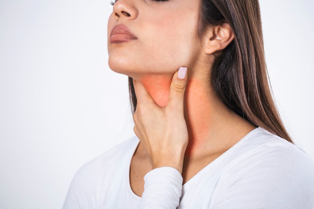 Síntomas del picor de garganta